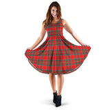 Clan Binning Tartan Sleeveless Midi Womens Dress VS1141