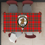 Clan Binning Tatan Tablecloth with Family Crest BC49