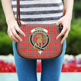 Clan Binning Crest Tartan Saddle Bag MS933