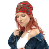 Clan Binning Crest Tartan Beanies Hat LC49