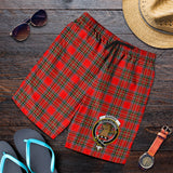 Clan Binning Crest Tartan Mens Shorts NS933