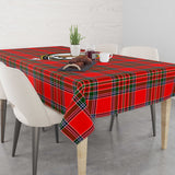 Clan Binning Tatan Tablecloth with Family Crest BC49