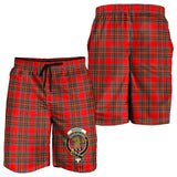 Clan Binning Crest Tartan Mens Shorts NS933