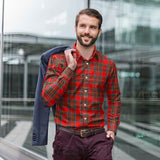 Clan Binning Tartan Long Sleeve Shirt P1162