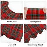 Clan Binning Tartan Off Shoulder Long Dress VL58