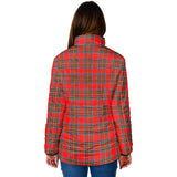 Clan Binning Crest Tartan Padded Jacket RF49