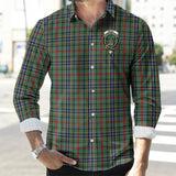 Clan Bisset Crest Tartan Long Sleeve Shirt PC932