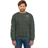 Clan Bisset Crest Tartan Sweatshirt HC933