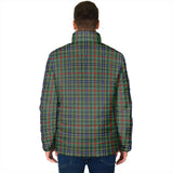 Clan Bisset Crest Tartan Padded Jacket RF50