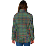 Clan Bisset Crest Tartan Padded Jacket RF50