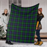 Clan Black Watch Tartan Blanket U61