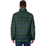 Clan Black Watch Crest Tartan Padded Jacket RF53