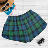 Clan Black Watch Ancient Tartan Womens Shorts NW1137