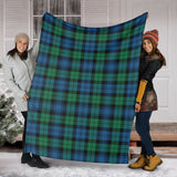 Clan Black Watch Ancient Tartan Blanket U59