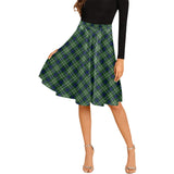 Clan Blackadder Tartan Melete Pleated Midi Skirt V1135