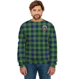 Clan Blackadder Crest Tartan Sweatshirt HC929