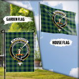 Clan Blackadder Crest Tartan Flag CF54