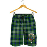 Clan Blackadder Crest Tartan Mens Shorts NS928