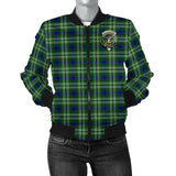 Clan Blackadder Crest Tartan Bomber Jacket ZJ54