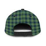 Blackadder Tartan Classic Cap with Family Crest