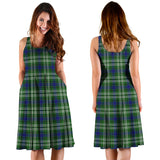 Clan Blackadder Tartan Sleeveless Midi Womens Dress VS1136