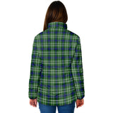 Clan Blackadder Crest Tartan Padded Jacket RF54