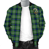 Clan Blackadder Crest Tartan Bomber Jacket ZJ54