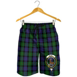 Clan Blair Crest Tartan Mens Shorts NS925