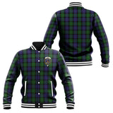 Clan Blair Crest Tartan Baseball Jacket JM926