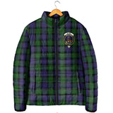 Clan Blair Crest Tartan Padded Jacket RF57