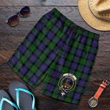 Clan Blair Crest Tartan Mens Shorts NS925