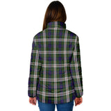 Clan Blair Dress Crest Tartan Padded Jacket RF55