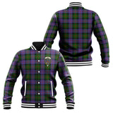 Clan Blair Modern Crest Tartan Baseball Jacket JM927