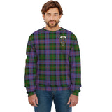 Clan Blair Modern Crest Tartan Sweatshirt HC927