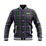 Clan Blair Modern Crest Tartan Baseball Jacket JM927