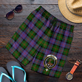 Clan Blair Modern Crest Tartan Mens Shorts NS926