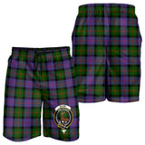 Clan Blair Modern Crest Tartan Mens Shorts NS926