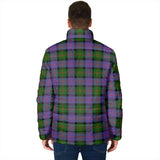 Clan Blair Modern Crest Tartan Padded Jacket RF56