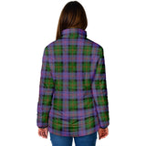 Clan Blair Modern Crest Tartan Padded Jacket RF56