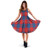 Clan Blane Tartan Sleeveless Midi Womens Dress VS1132