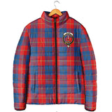 Clan Blane Crest Tartan Padded Jacket RF58