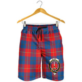 Clan Blane Crest Tartan Mens Shorts NS924