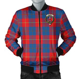 Clan Blane Crest Tartan Bomber Jacket ZJ58