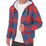 Clan Blane Crest Tartan Sherpa Hoodie CT925