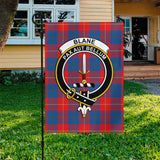 Clan Blane Crest Tartan Flag CF58