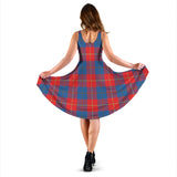 Clan Blane Tartan Sleeveless Midi Womens Dress VS1132