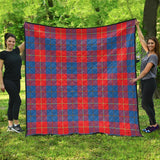 Clan Blane Tartan Premium Quilt F1131