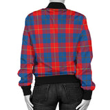 Clan Blane Crest Tartan Bomber Jacket ZJ58