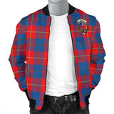 Clan Blane Crest Tartan Bomber Jacket ZJ58