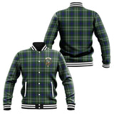 Clan Blyth Crest Tartan Baseball Jacket JM924